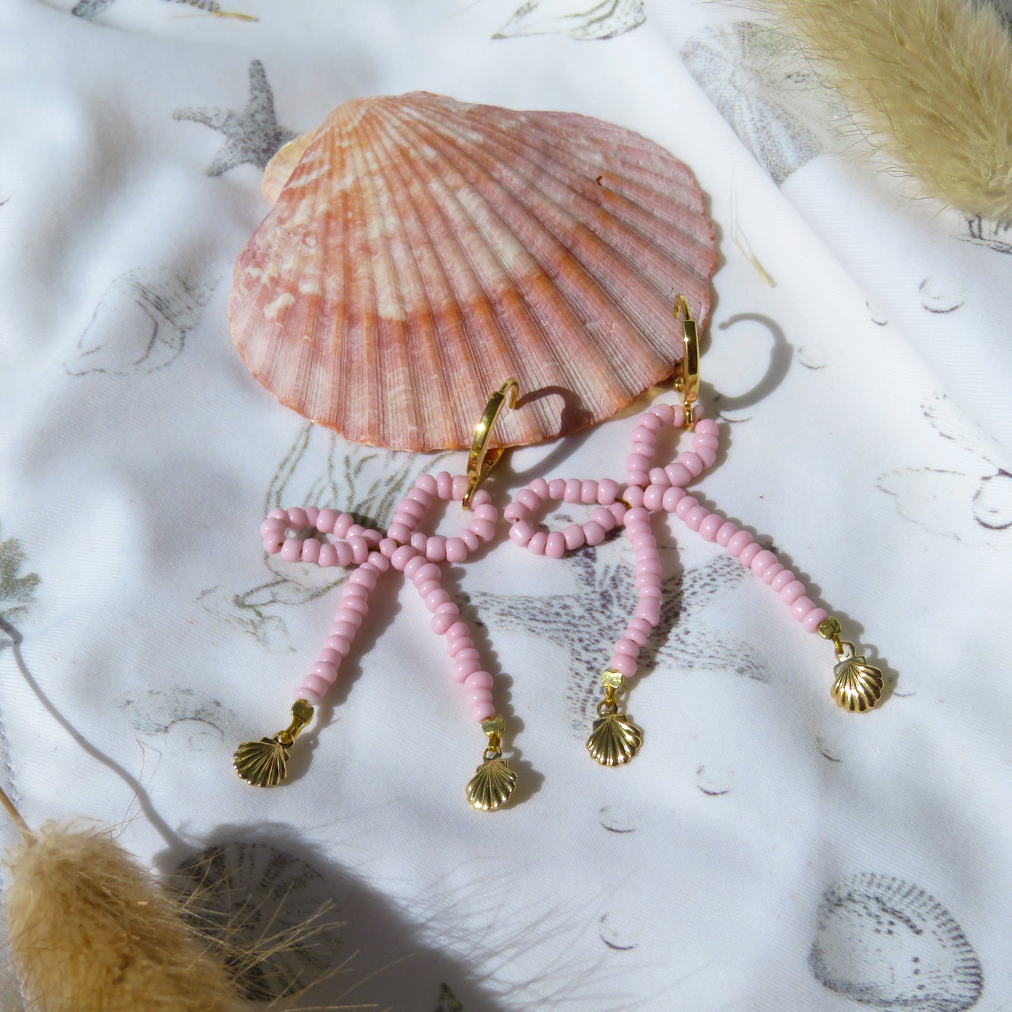 58 - Boucles d'oreille Coquette