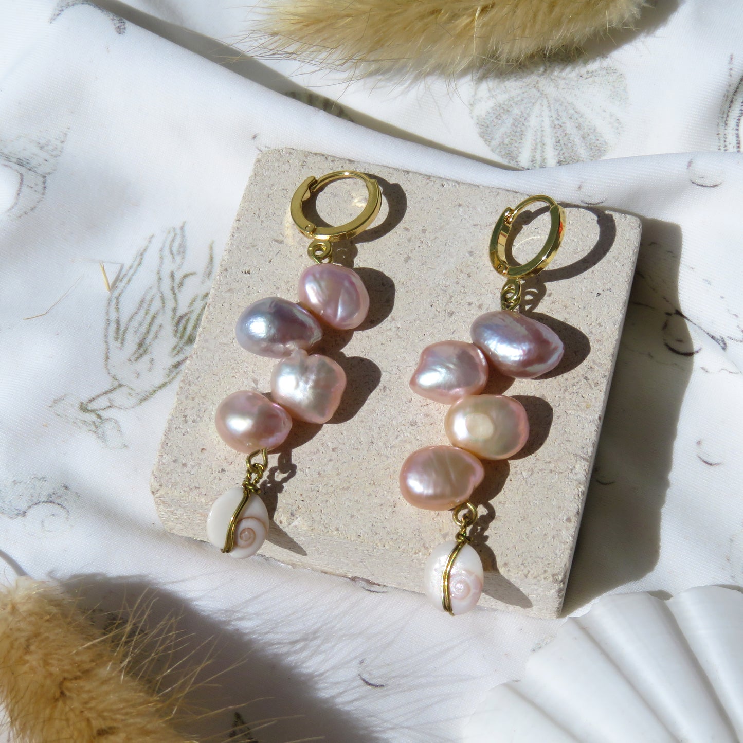 44 - Boucles d'oreilles Dans tes yeux