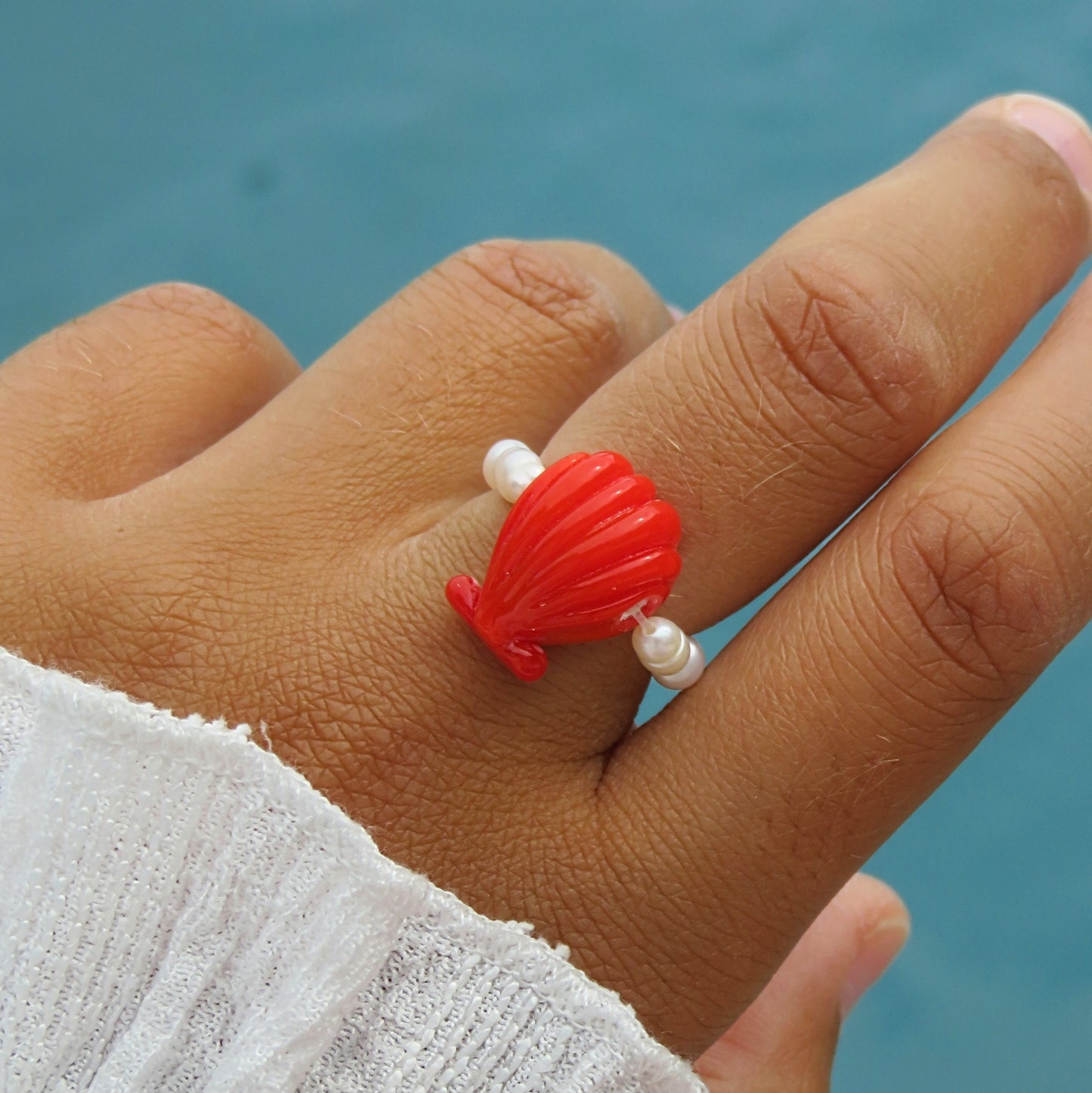 23 - Bague Coquille Lover