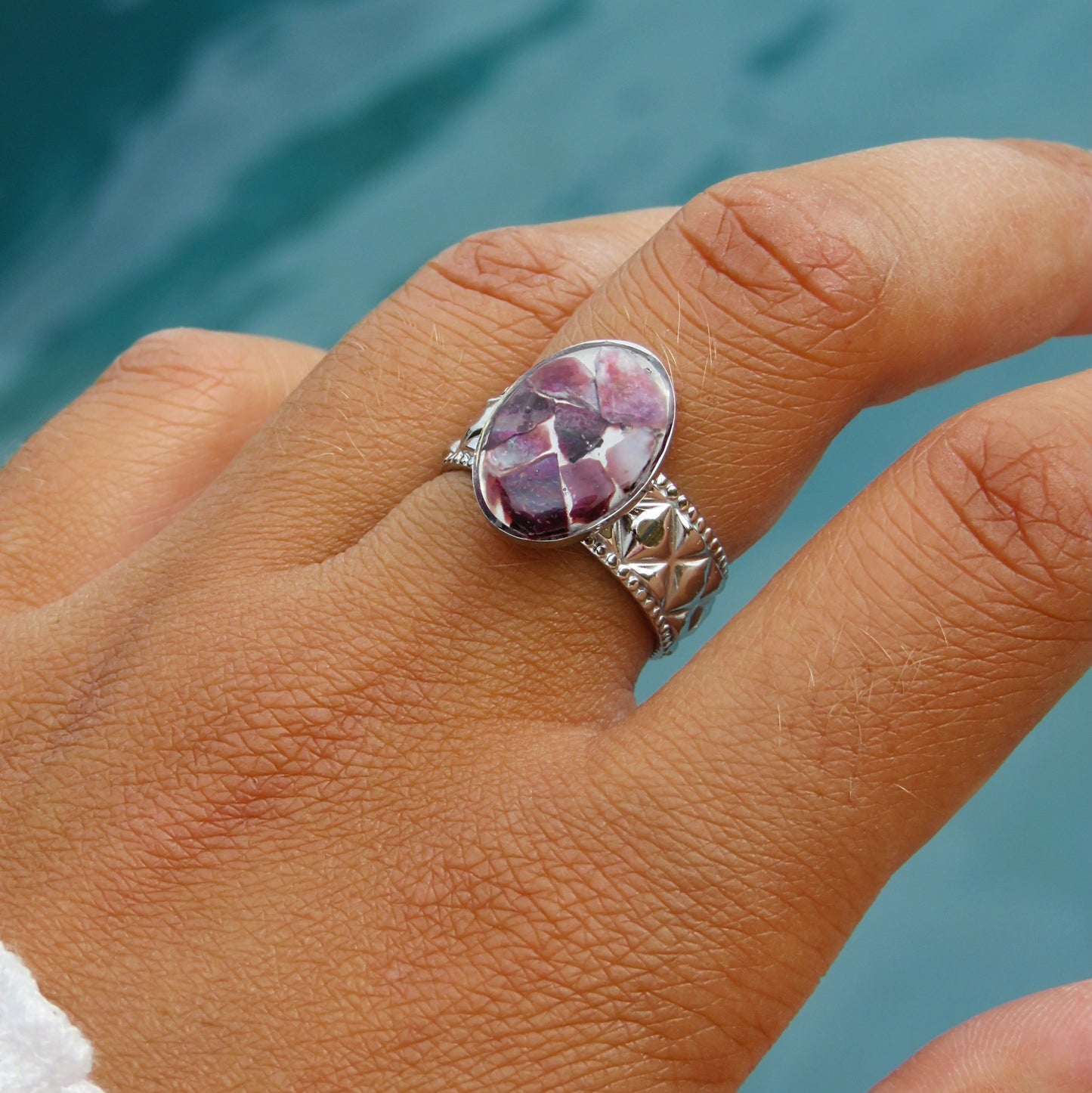 19 - Bague Fragments - ARGENT