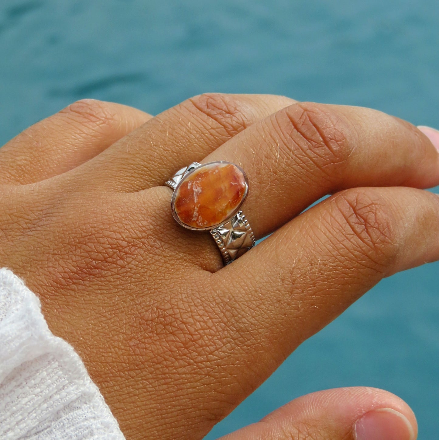 19 - Bague Fragments - ARGENT