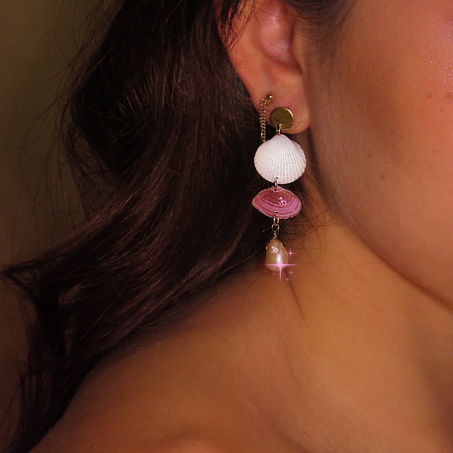 39 - Boucles d'oreilles Plage Sud