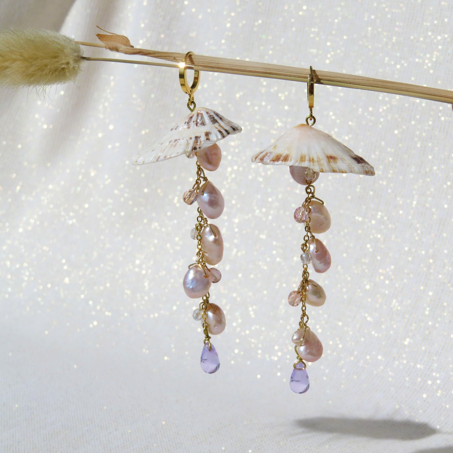 43 - Boucles d'oreilles Médusa