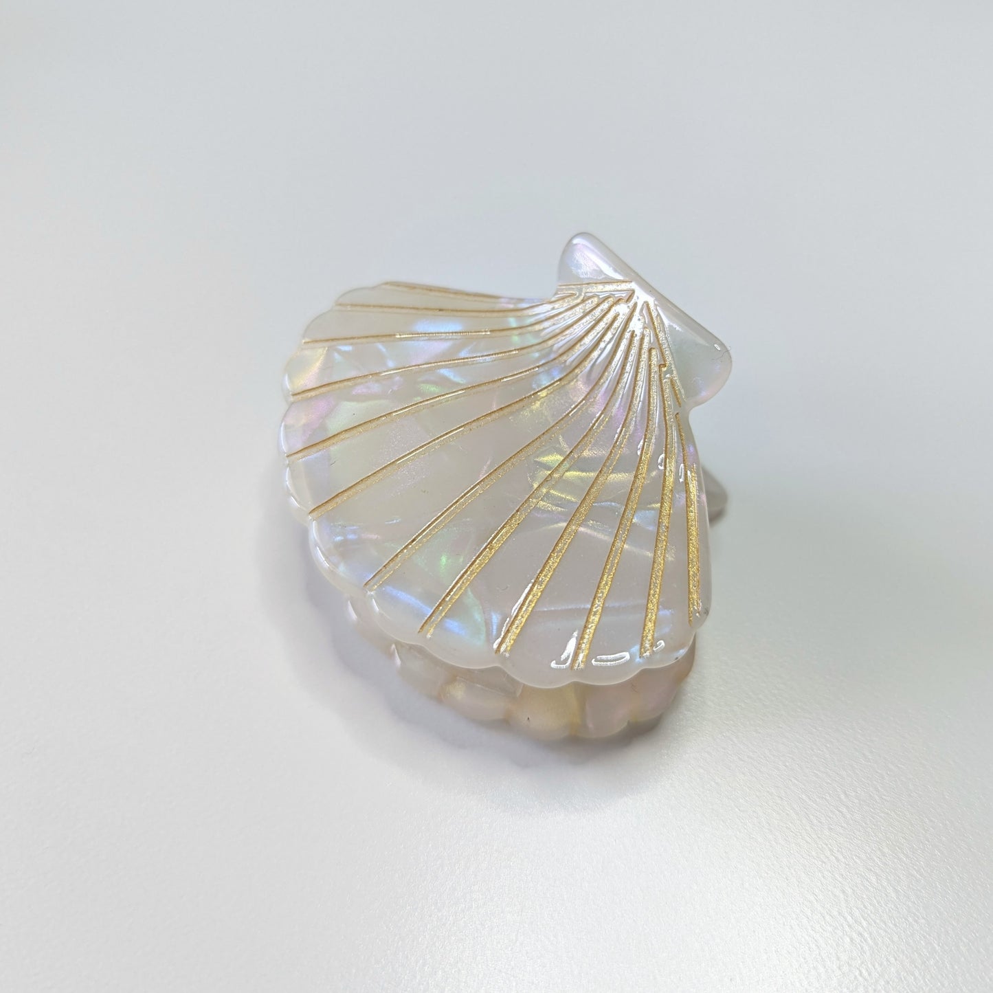 51 - Pince à cheveux coquillage