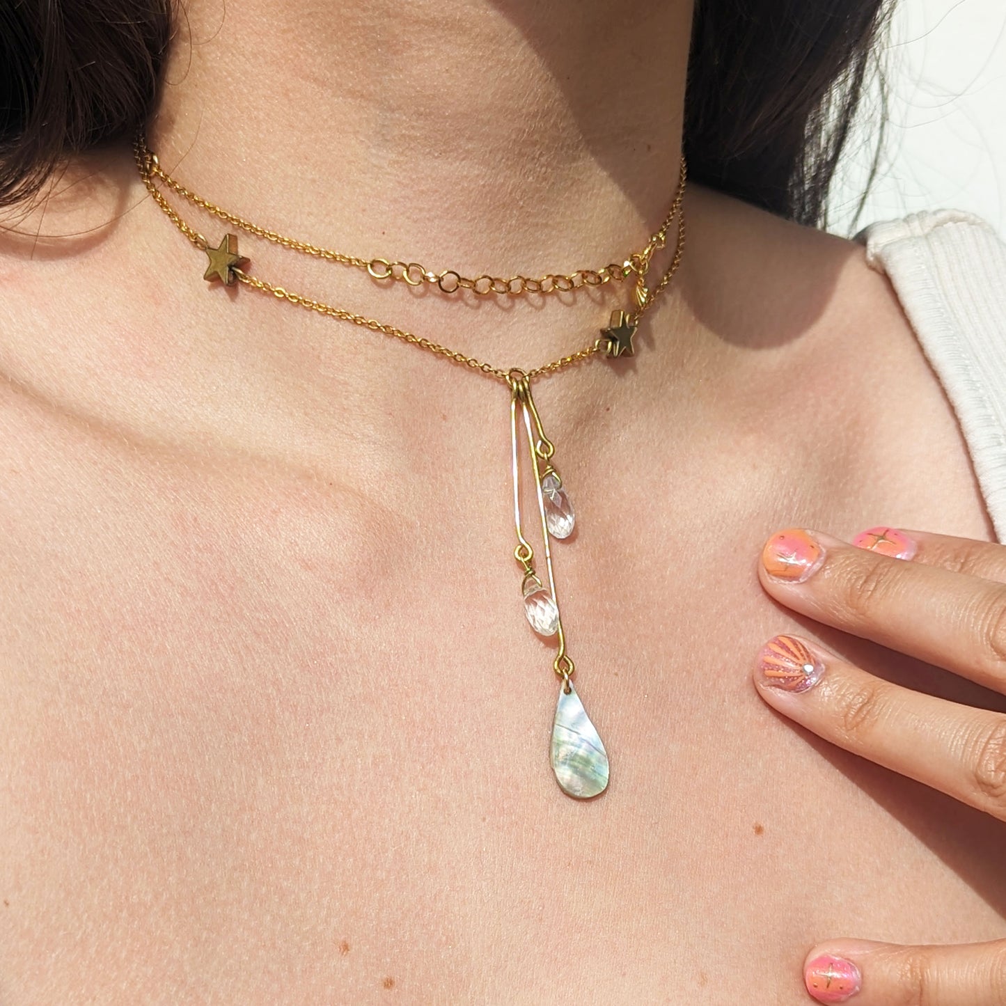 34 - Collier sautoir Néréide