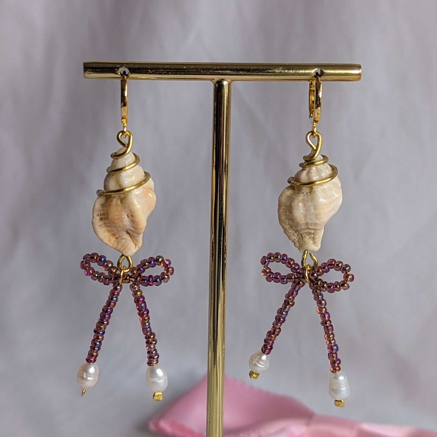 62 - Boucles d'oreilles Tourbillon d'amour
