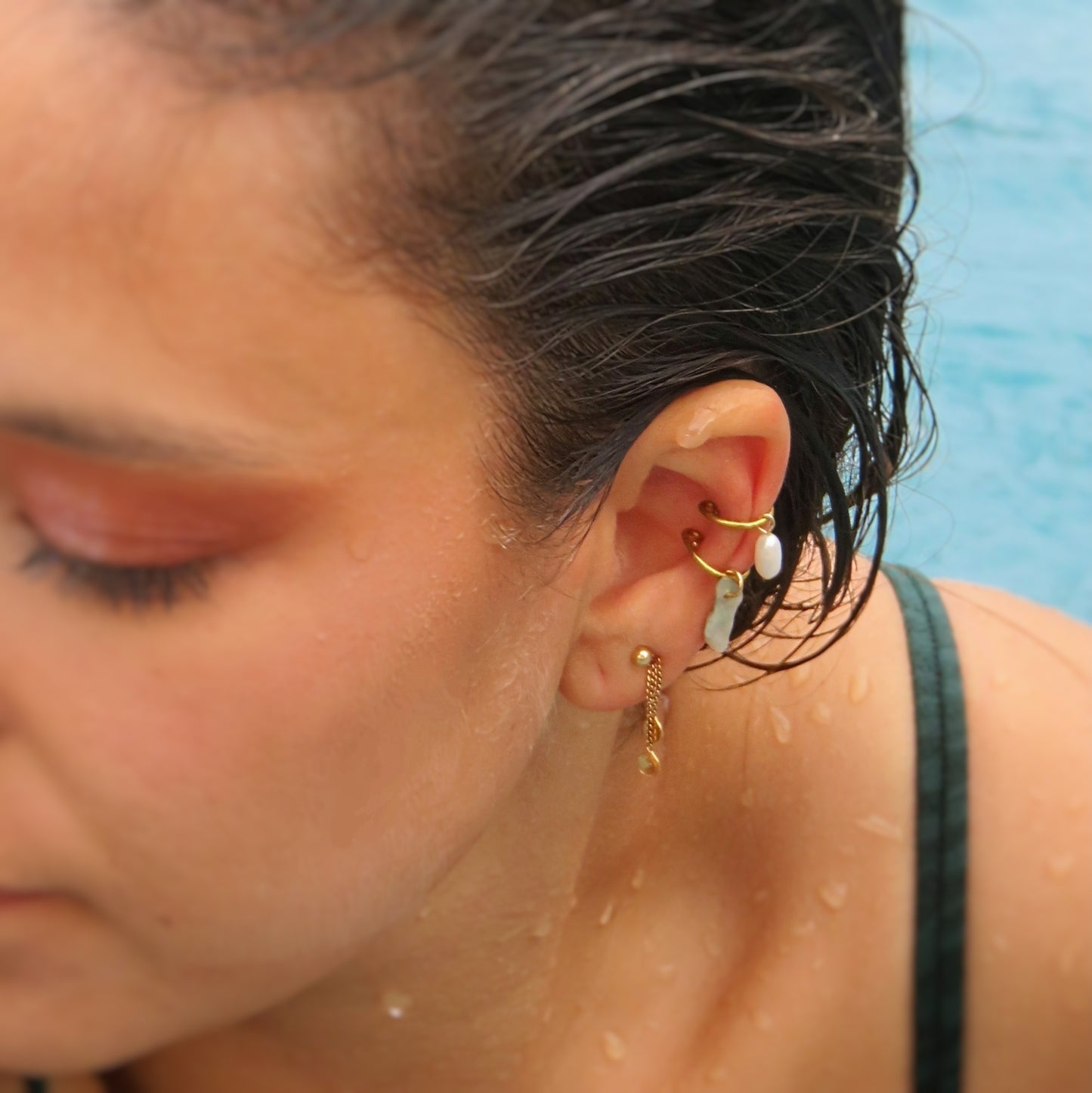 22 - Bijou d'oreille Tiny Shell