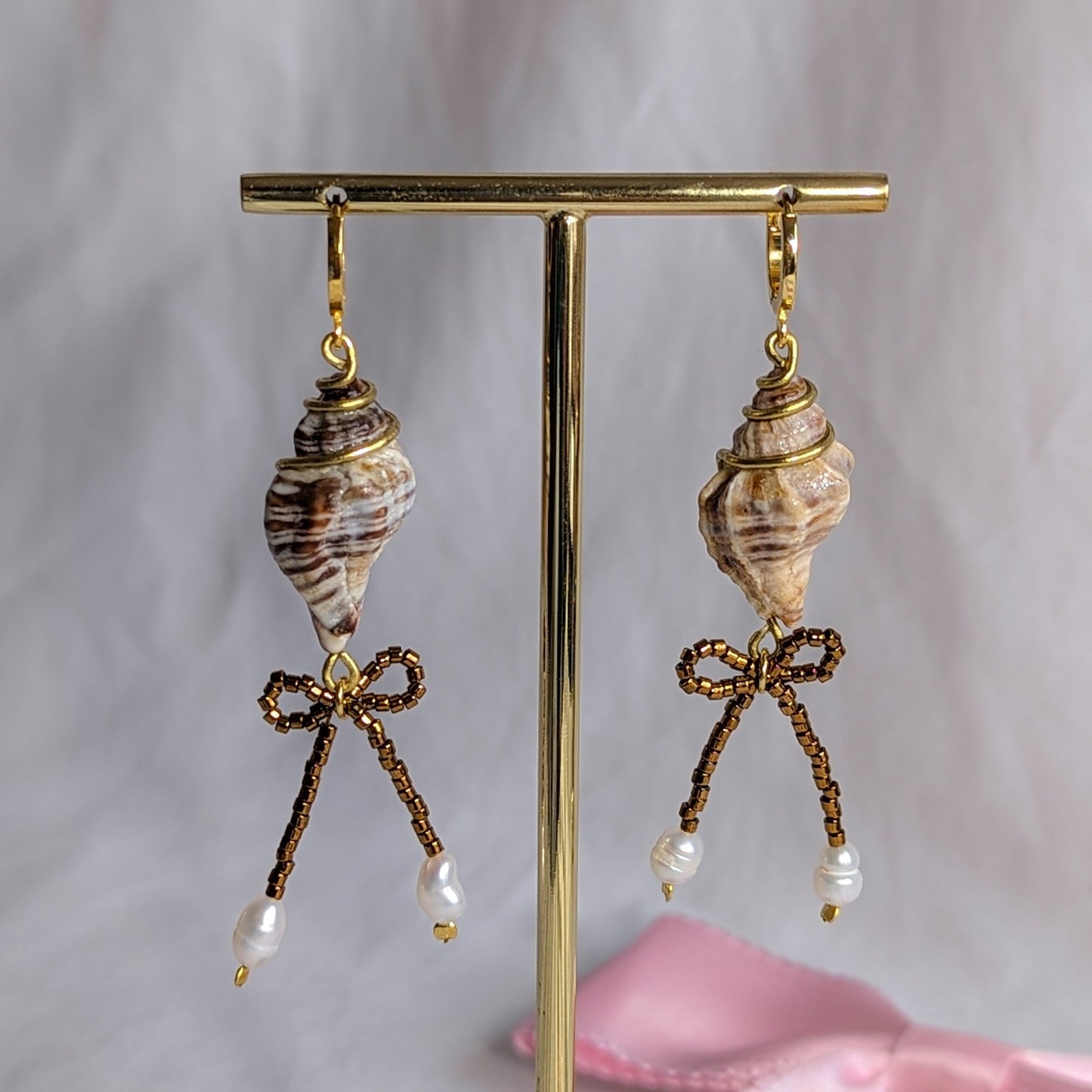 62 - Boucles d'oreilles Tourbillon d'amour