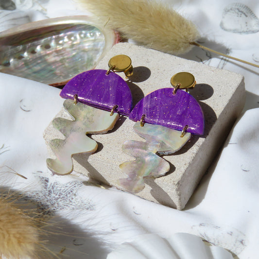 46 - Boucles d'oreilles Moonlight